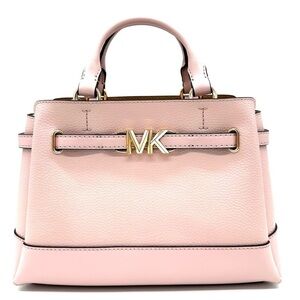 Michael Kors Reed Small Satchel Crossbody Bag Powder Blush (NWT)